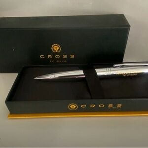 Cross Silver Ballpoint Pen with Box
